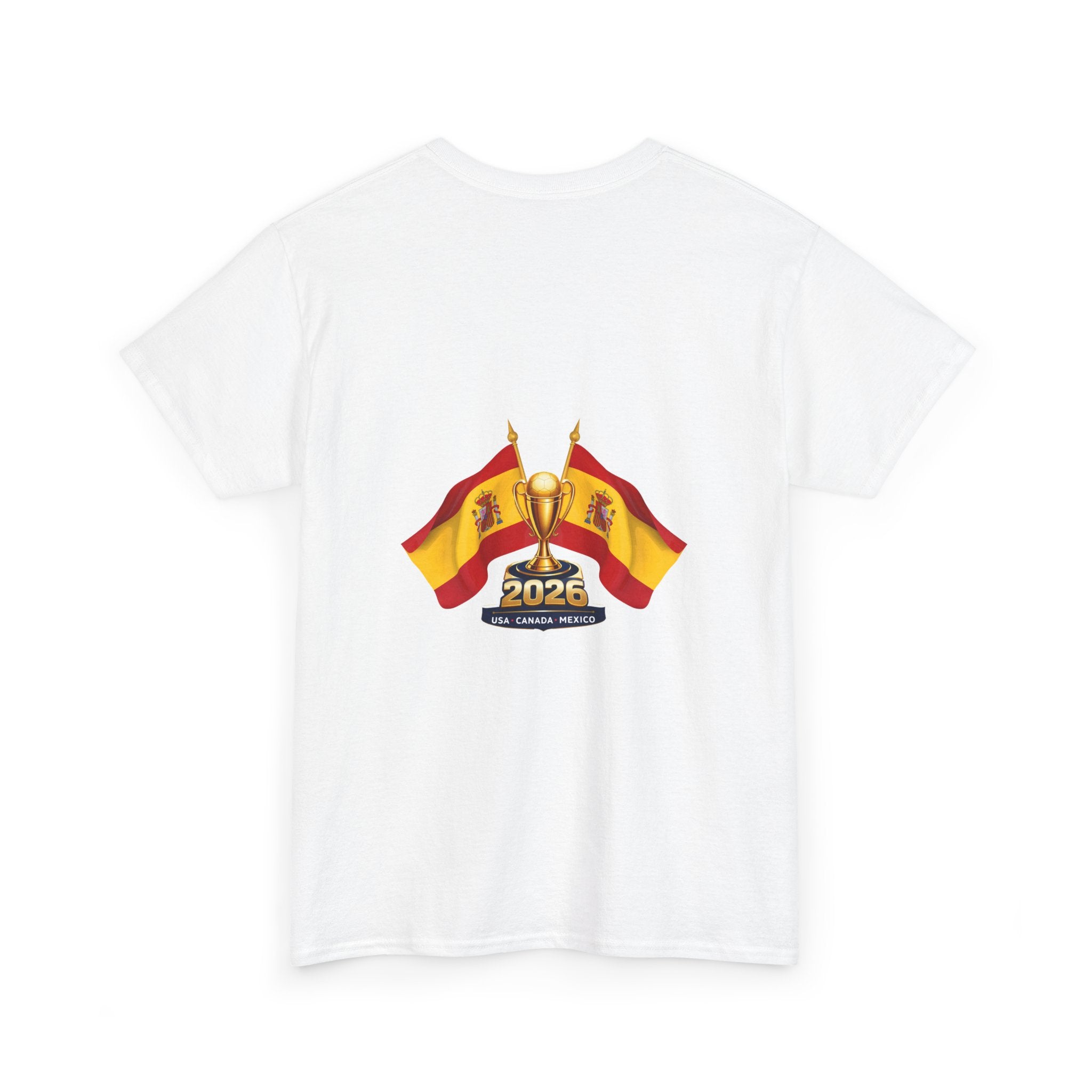 Spain Flag T-Shirt — 2026 Cup Fan Tee