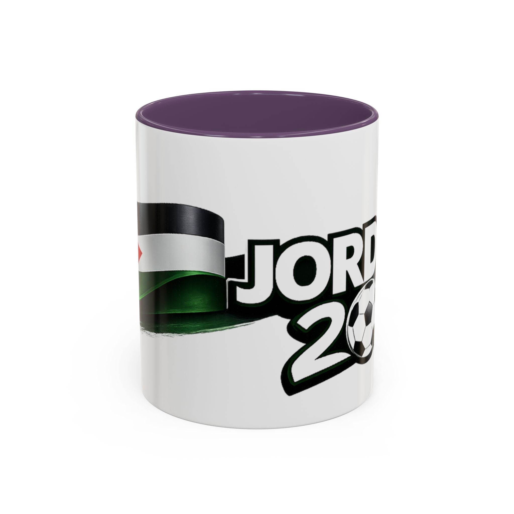 Jordan 2026 Soccer Fan Accent Coffee Mug
