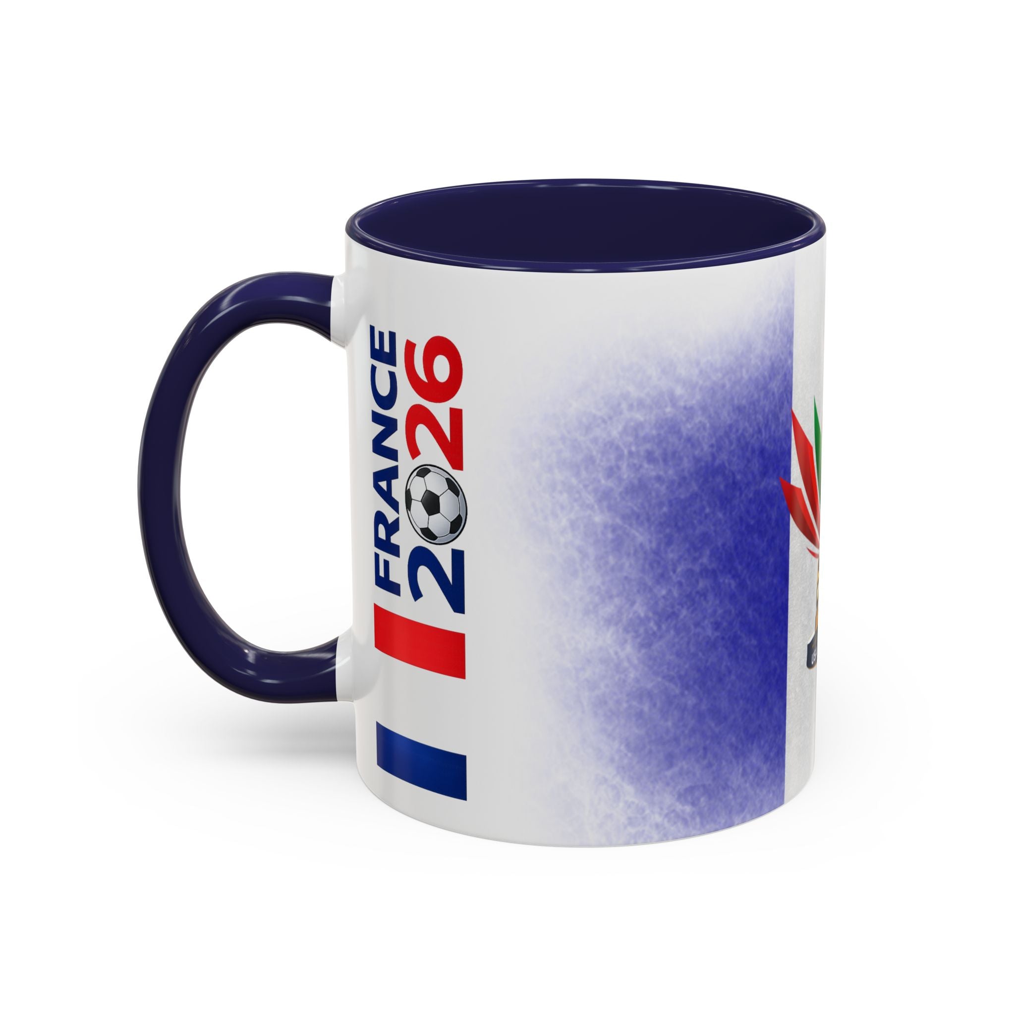 Soccer 2026 Commemorative Mug — France Accent Coffee Cup (11/15oz)