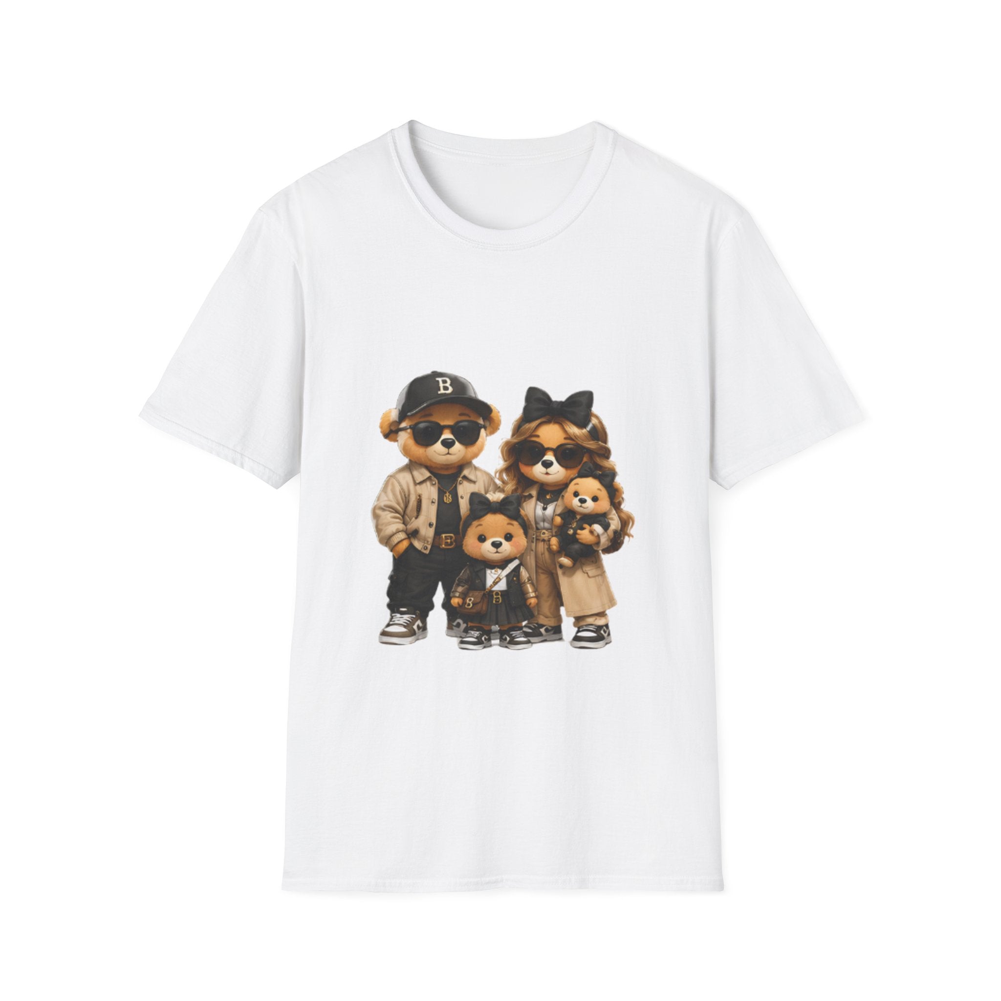 Bear Family Graphic unisex T-Shirt — Cute Matching Teddy Bear Outfit Design