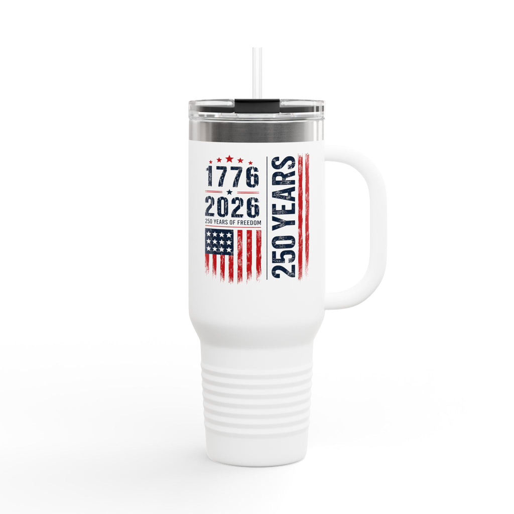 250 Years USA Anniversary 40oz Insulated Travel Mug