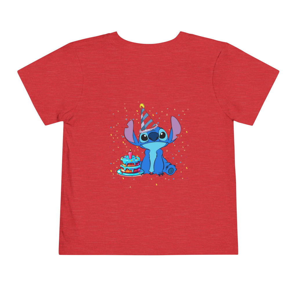 Stiche birthday Toddler Short Sleeve Tee