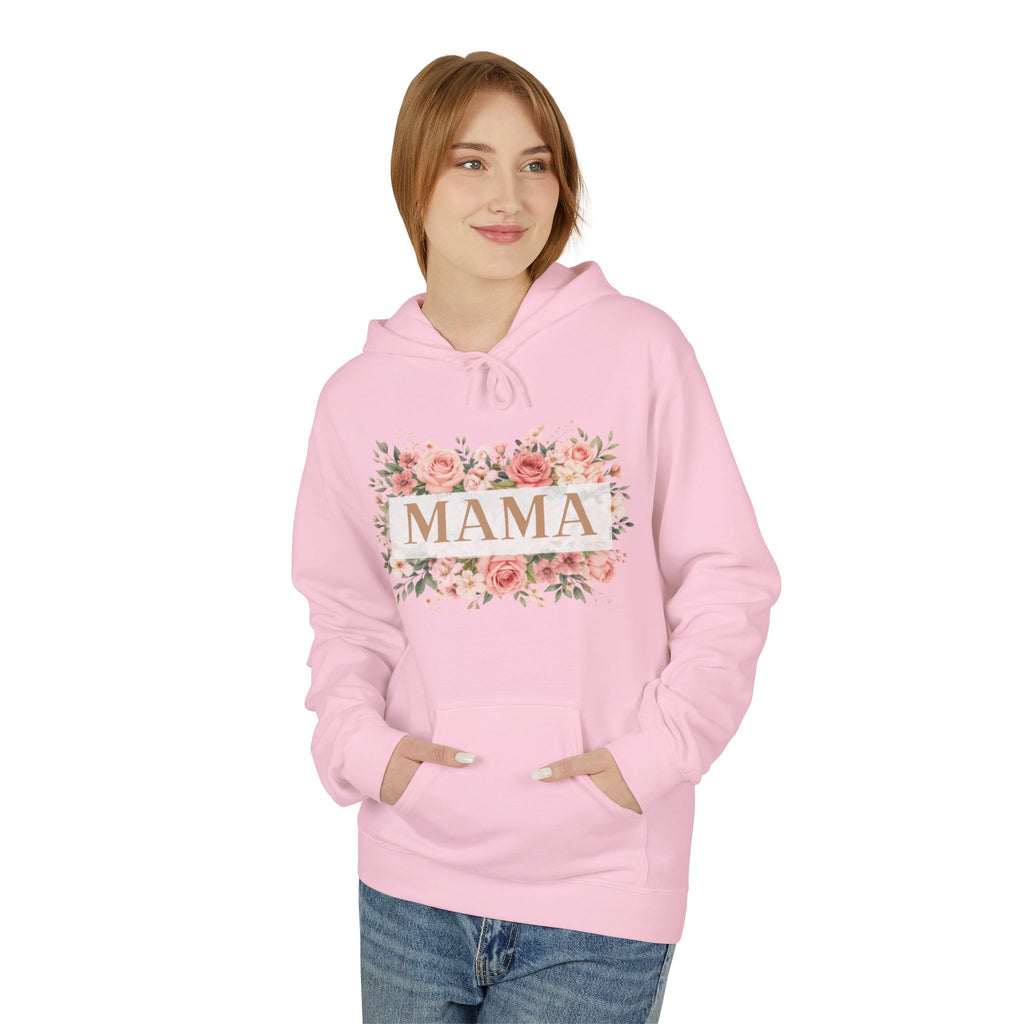 Mama Floral Hoodie — Cozy Mother's Day Sweatshirt