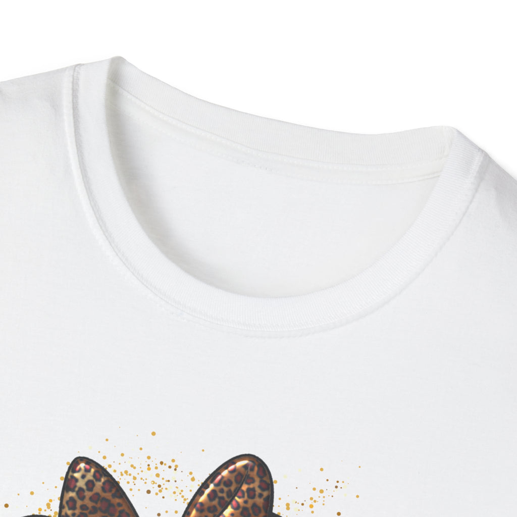 Minnie Mouse Brown Glitter Graphic T-Shirt