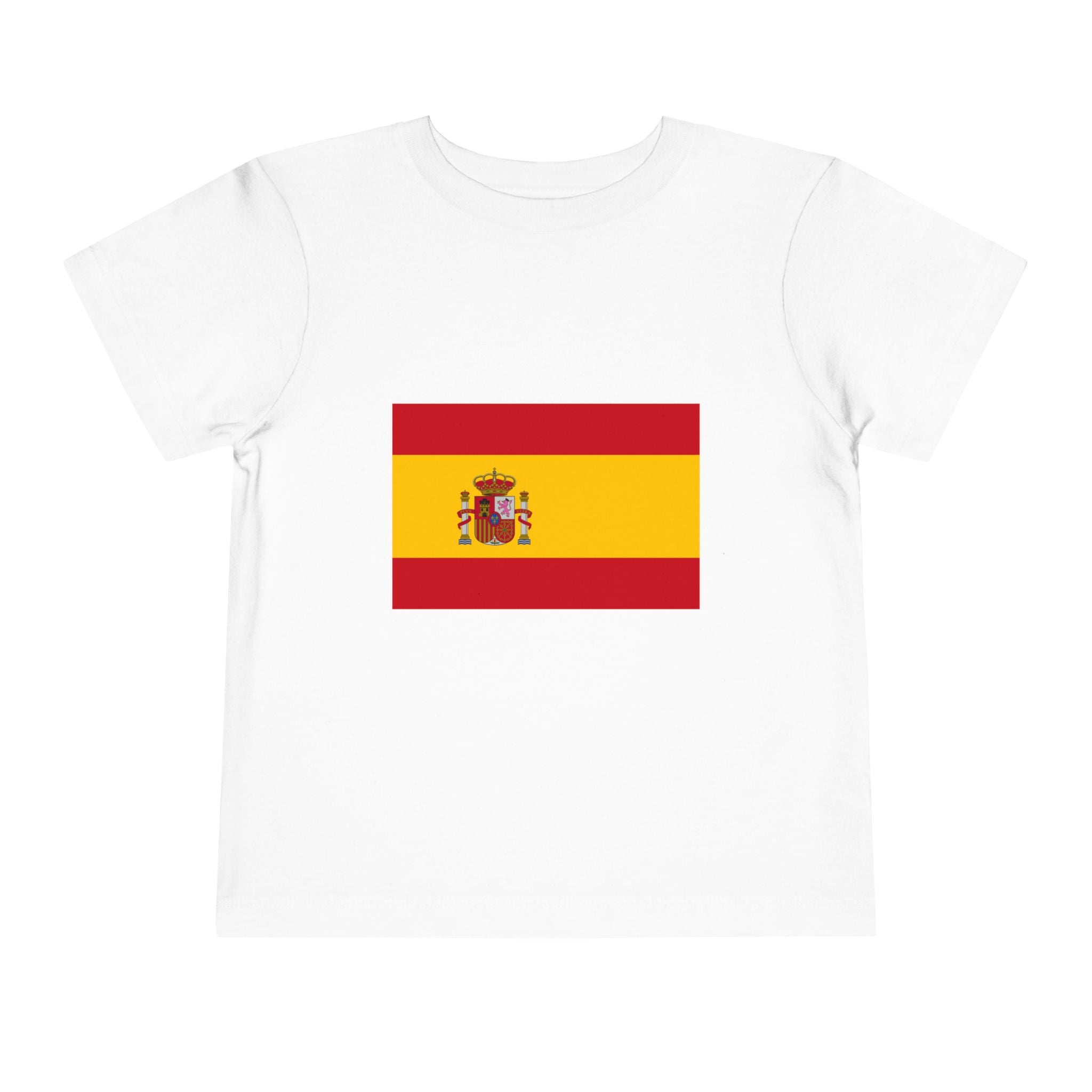 SpainToddler Tee — Spain Flag & Football Cup 2026 Kids Soccer Shirt