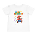 Mario Birthday Toddler Short Sleeve Tee