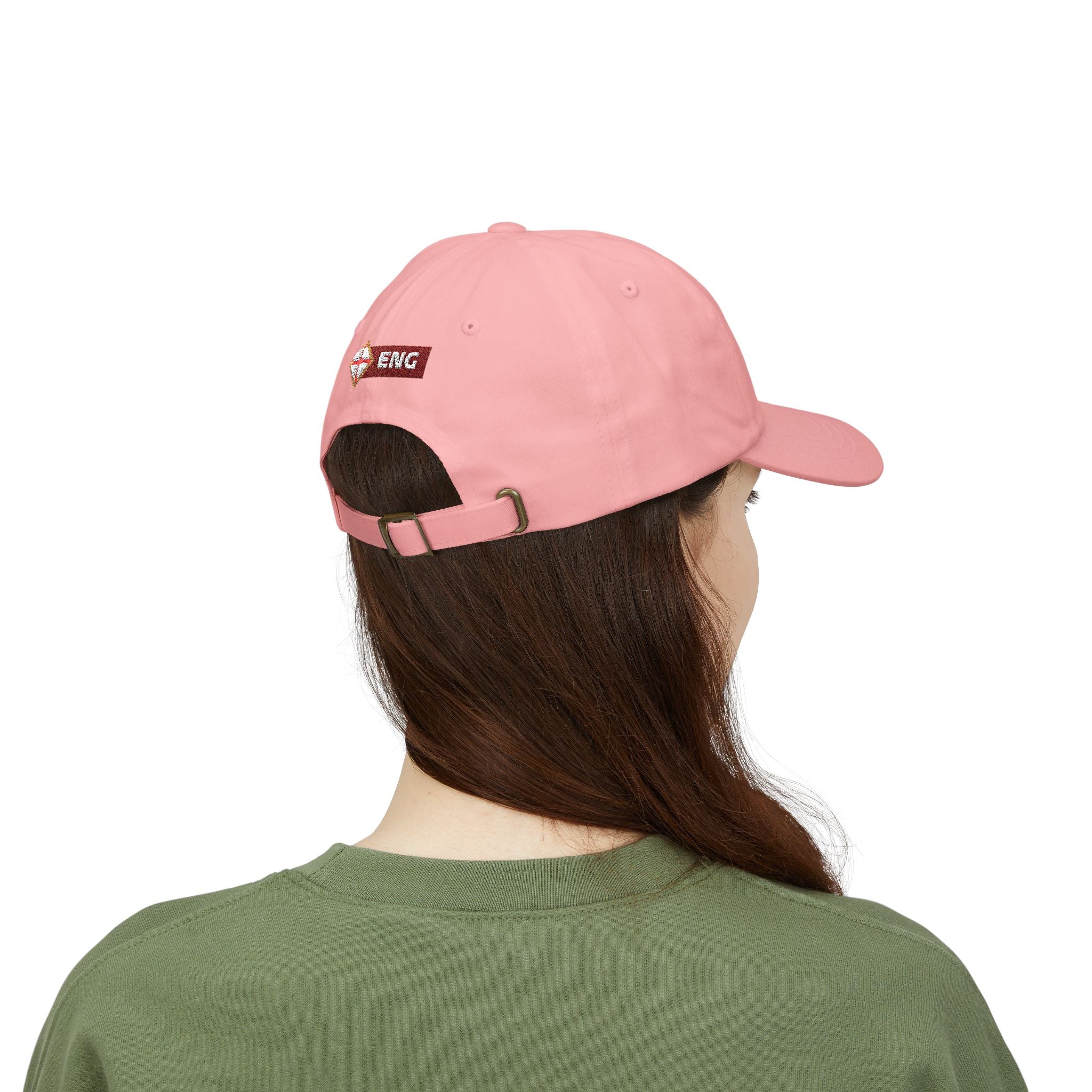 England 2026 Soccer Dad Cap — Retro Flag Embroidered Baseball Hat