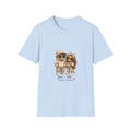 Pomeranian Couple unisex T-Shirt – 'You + Me Forever Together' Cute Dog Lover Tee