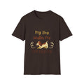 Dog Lover T-Shirt — “My Dog Walks Me Everyday” Cute Beagle Design