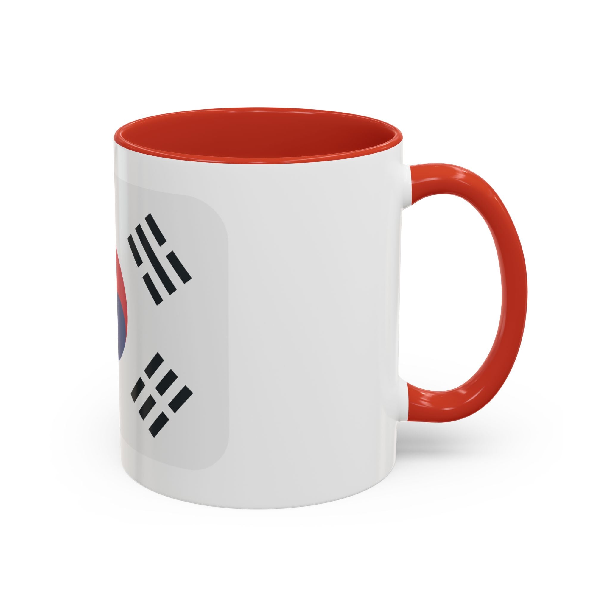 South Korea Accent Coffee Mug (11, 15oz)
