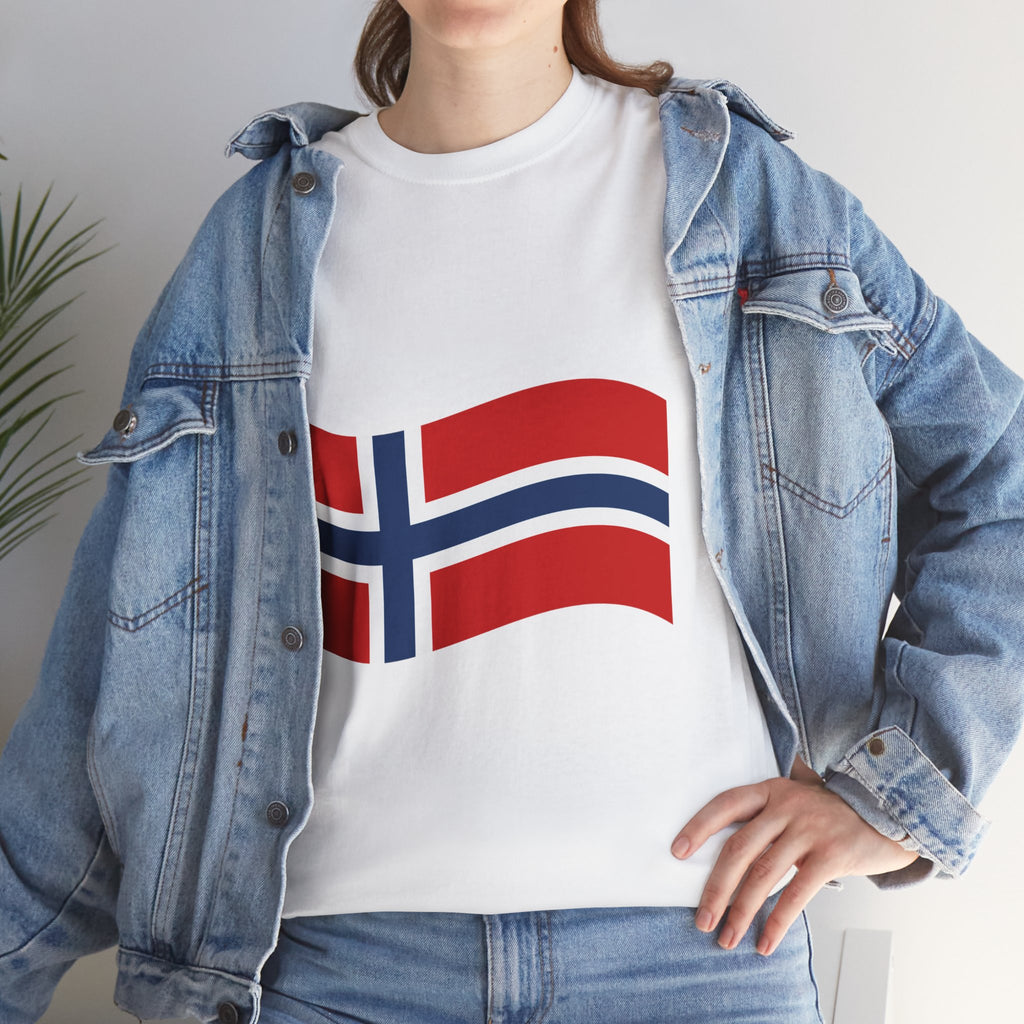 Norway Flag Soccer Tee – Norway 2026 Football Fan T-Shirt