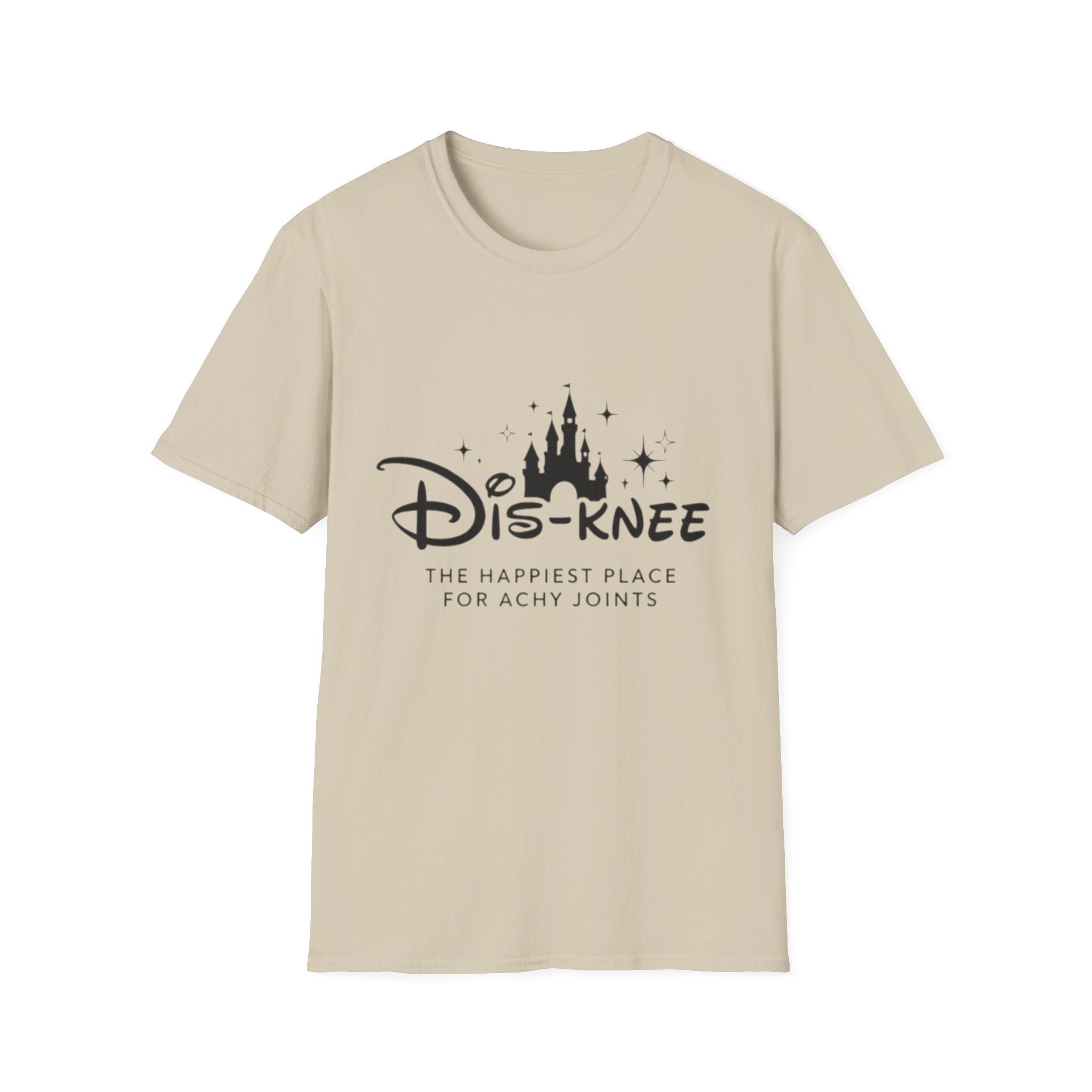 Dis-Knee T-Shirt — 'The Happiest Place for Achy Joints' Funny Arthritis Gift