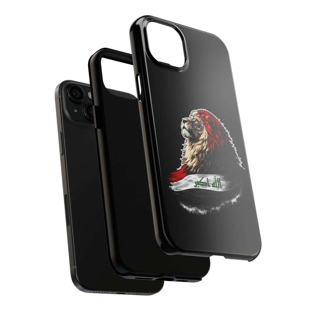 Iraq Lion Tough Phone Case — Protective iPhone Case with Iraqi Flag Design