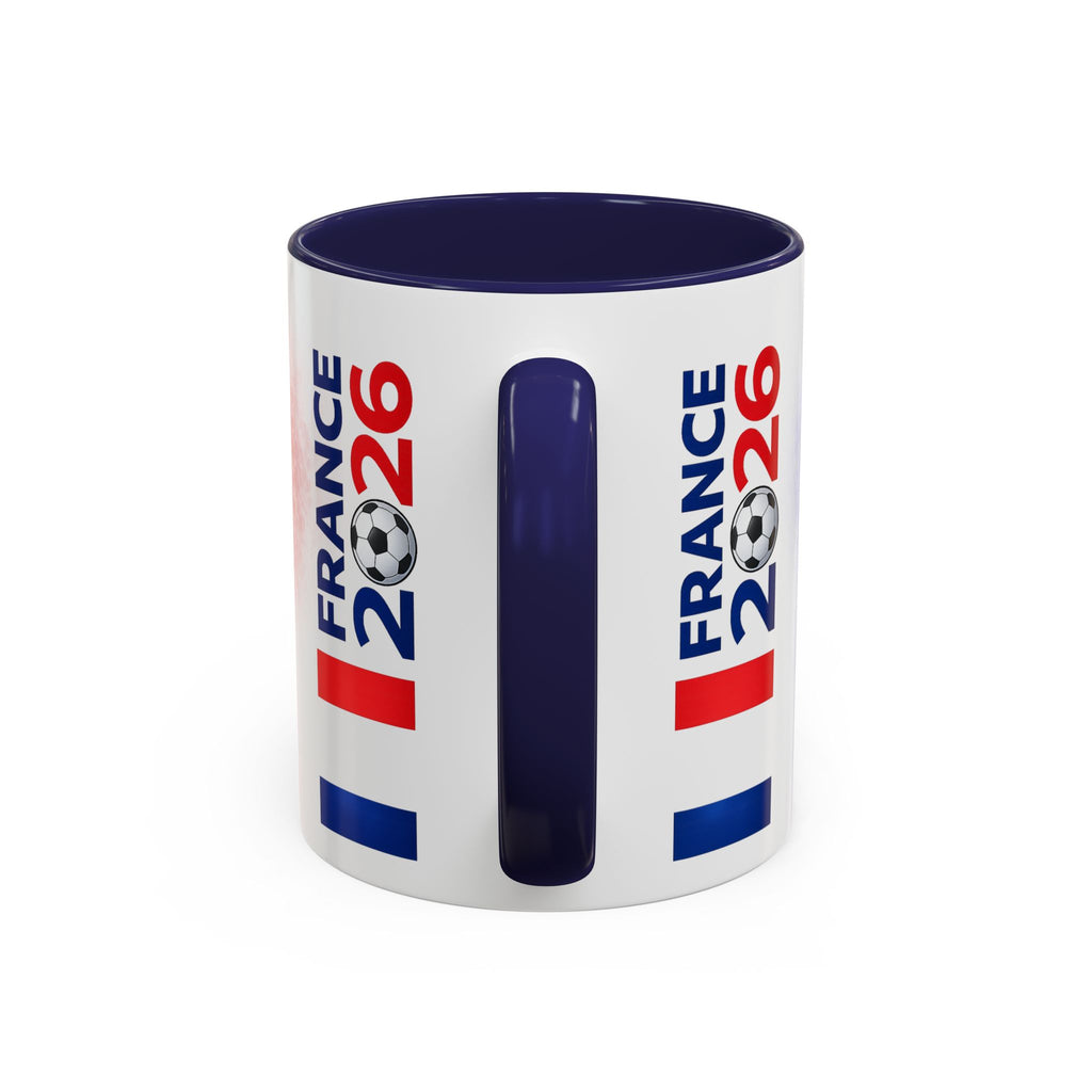 Soccer 2026 Commemorative Mug — France Accent Coffee Cup (11/15oz)