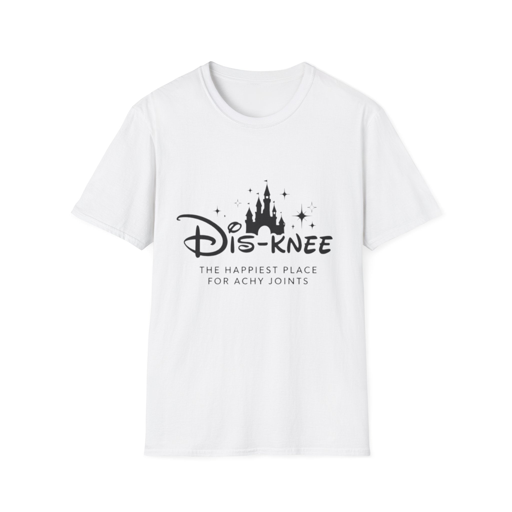 Dis-Knee T-Shirt — 'The Happiest Place for Achy Joints' Funny Arthritis Gift
