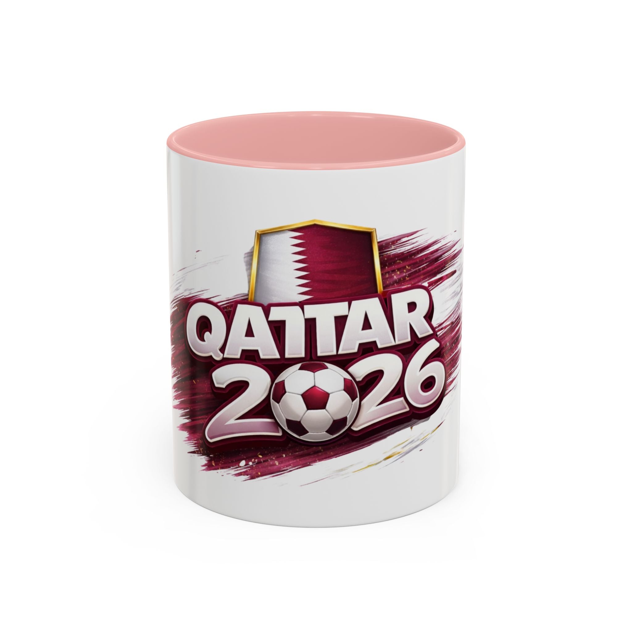 Qatar 2026 Soccer Coffee Mug — Cup Fan Travel Souvenir