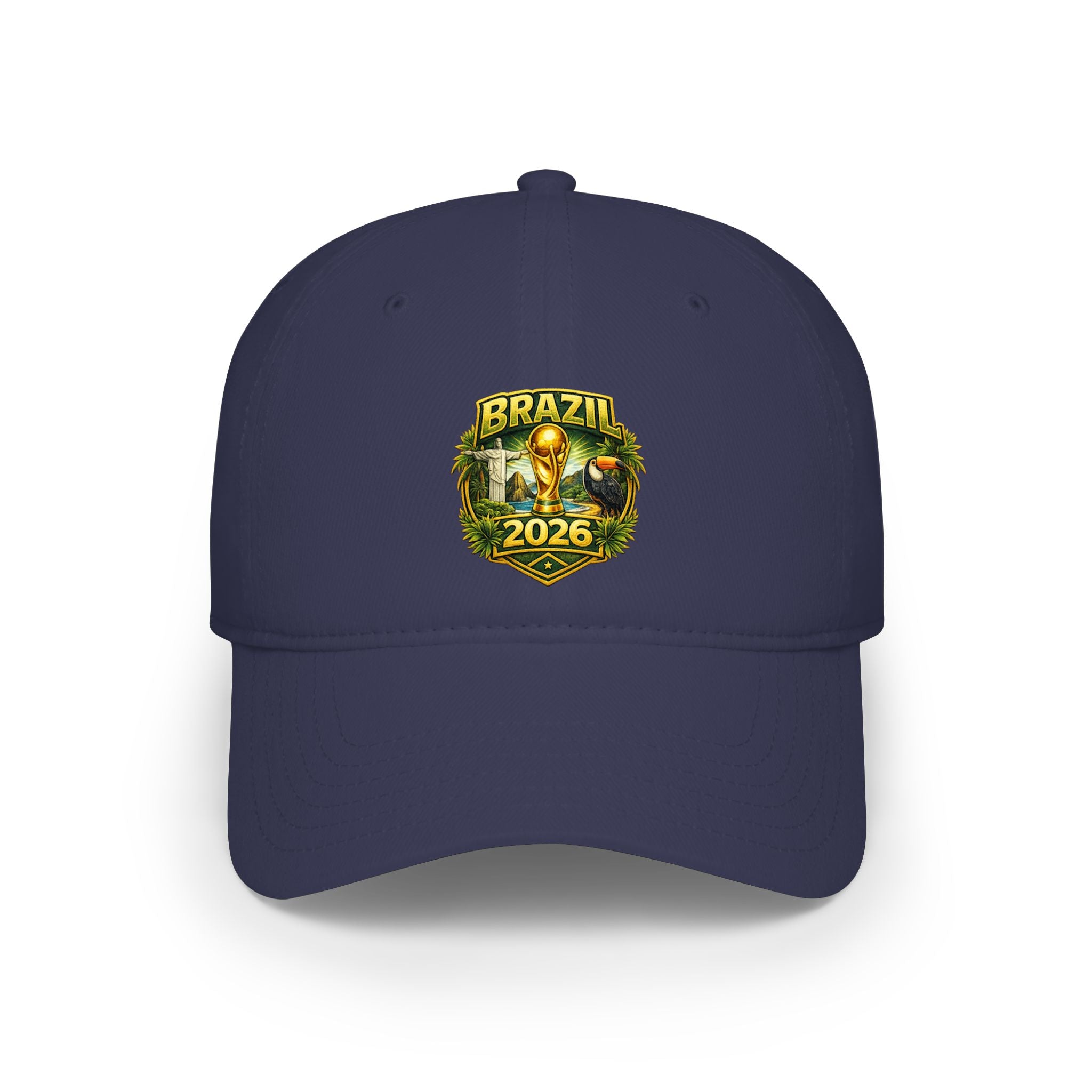 Brazil 2026 Cup Baseball Cap — Soccer Fan Low Profile Hat