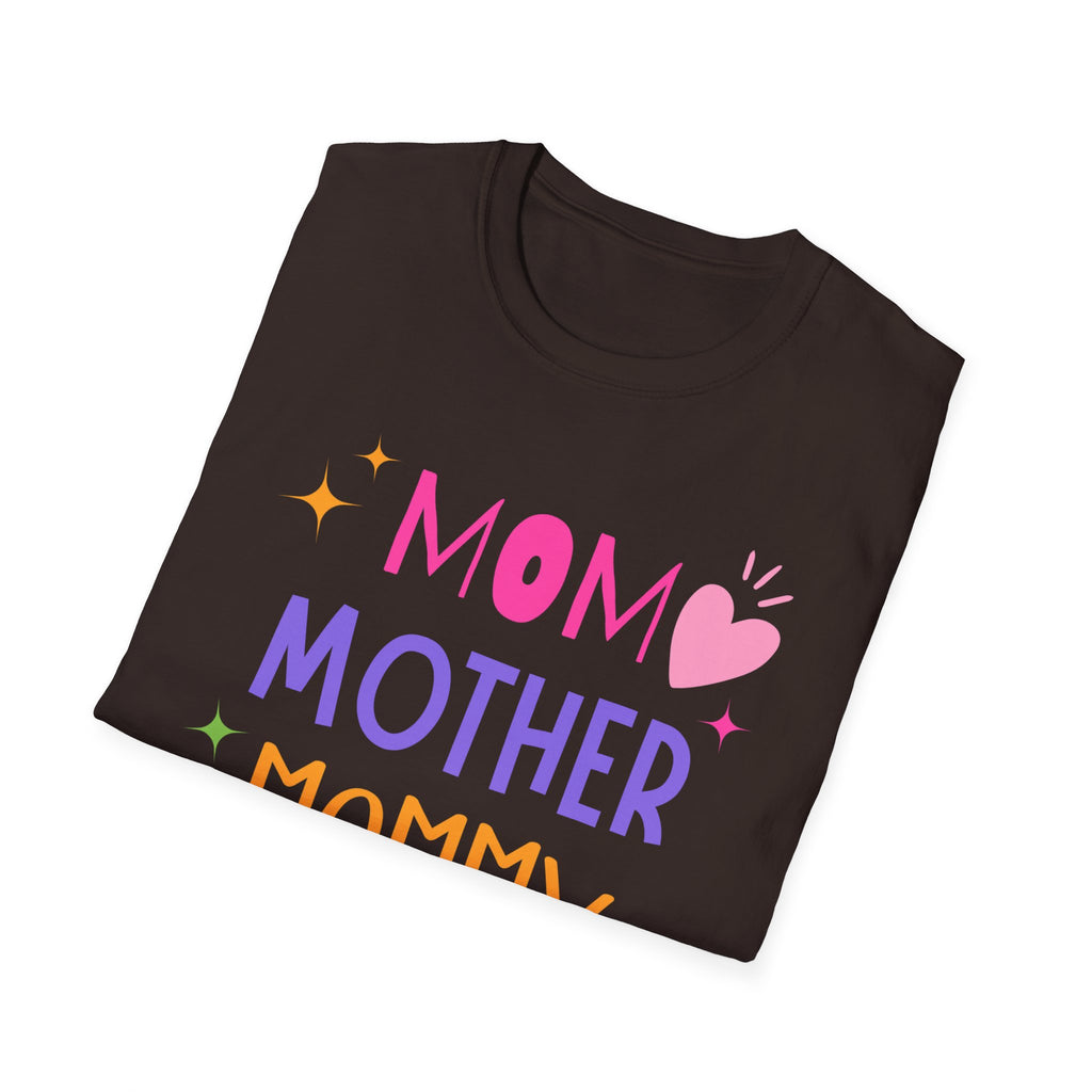 Mama, Mommy, Mother T-Shirt — Colorful Mother’s Day Tee