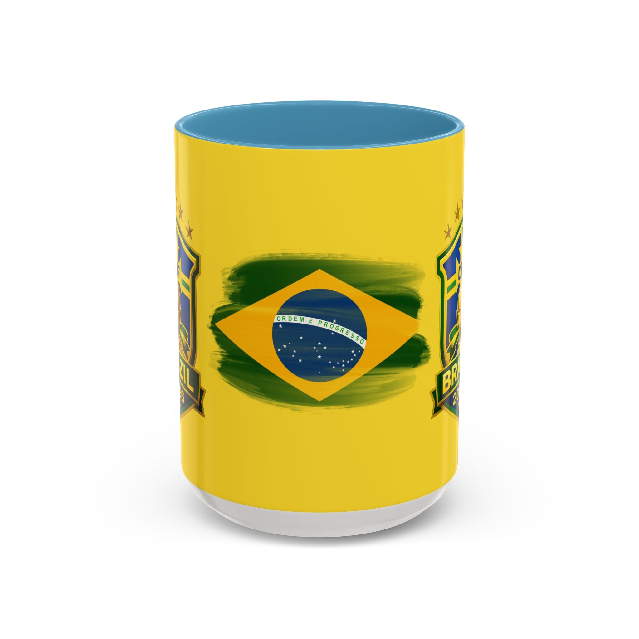 Brazil Soccer 2026 Accent Coffee Mug