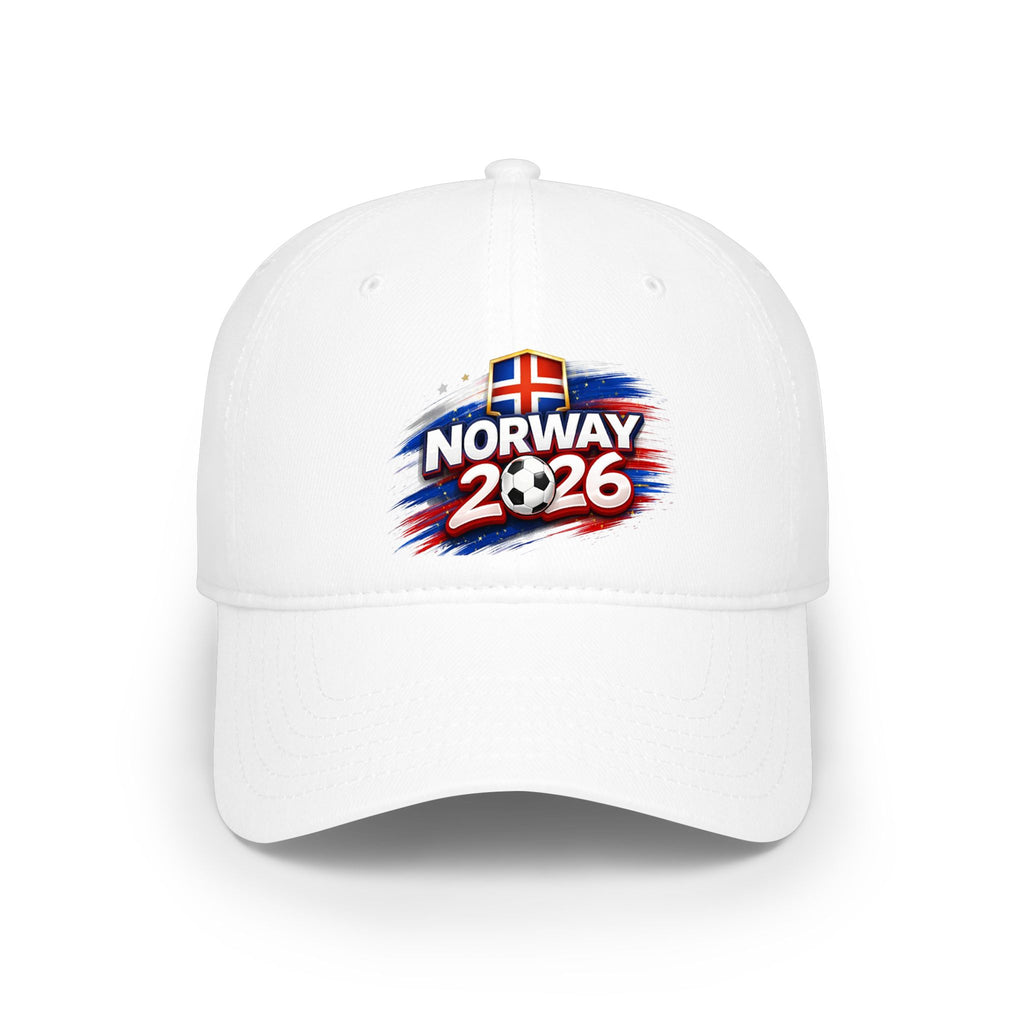 Norway 2026 Flag Brushstroke Baseball Cap — Norwegian Pride Hat