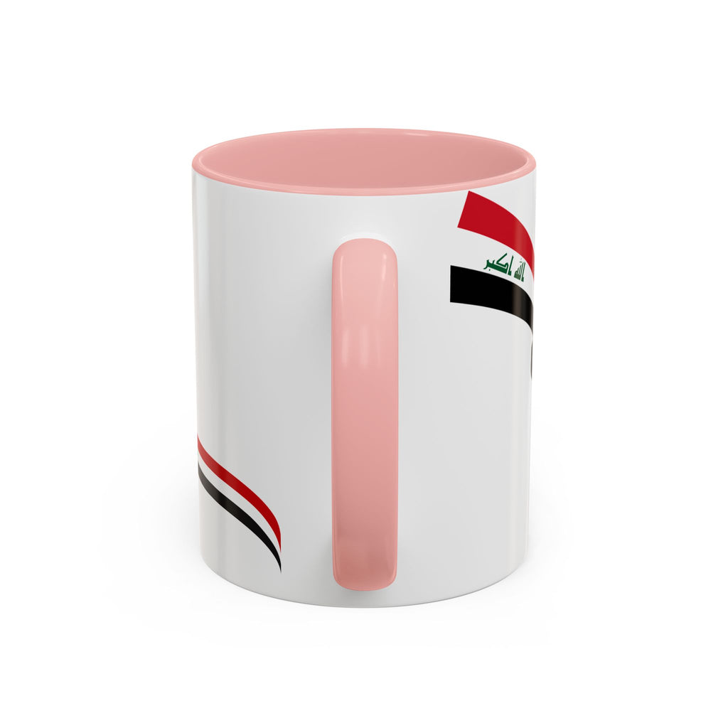 Iraq 2026 Football Cup Accent Coffee Mug – National Team Soccer Fan Gift