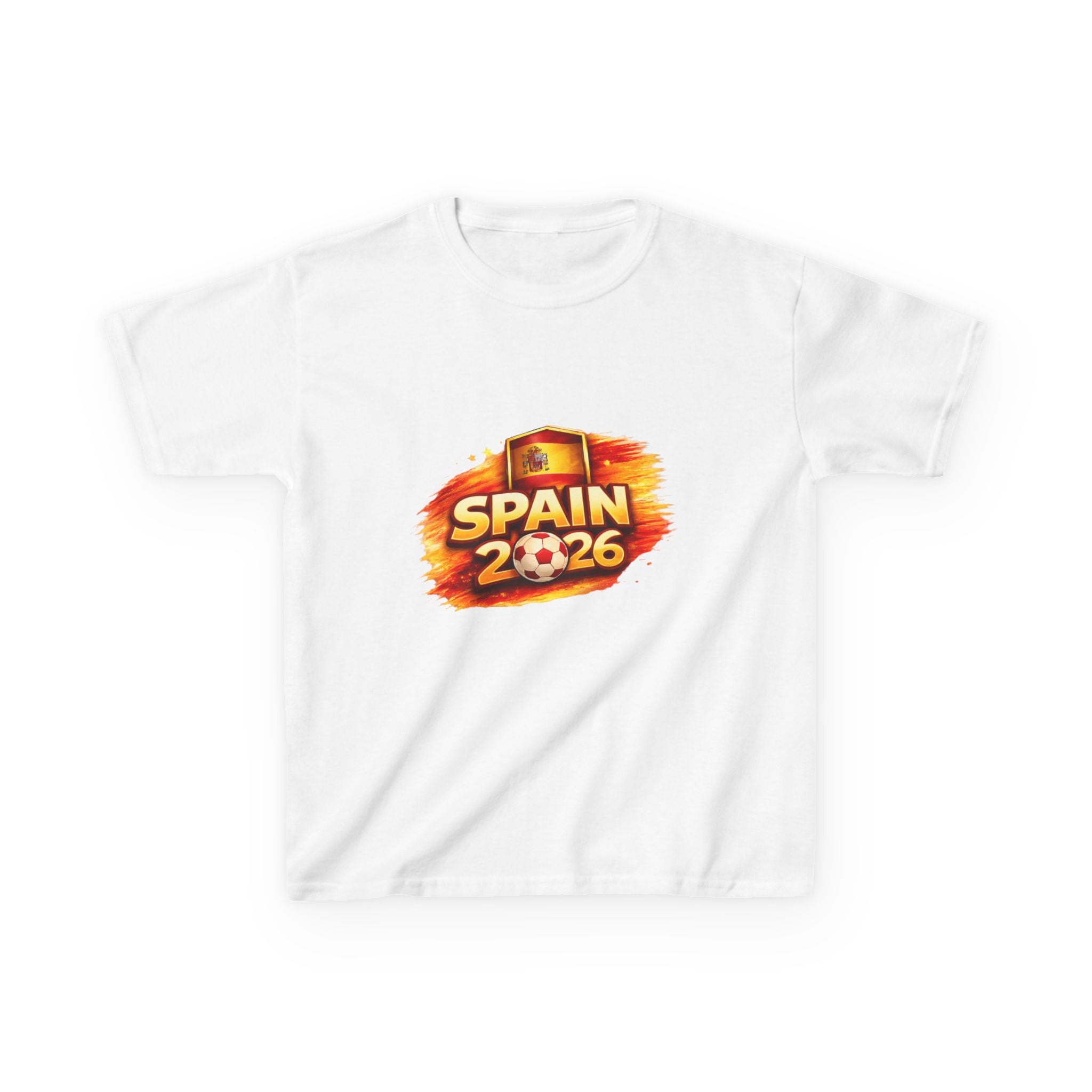 Spain Kids T-Shirt — Spain 2026 Soccer Fan Tee