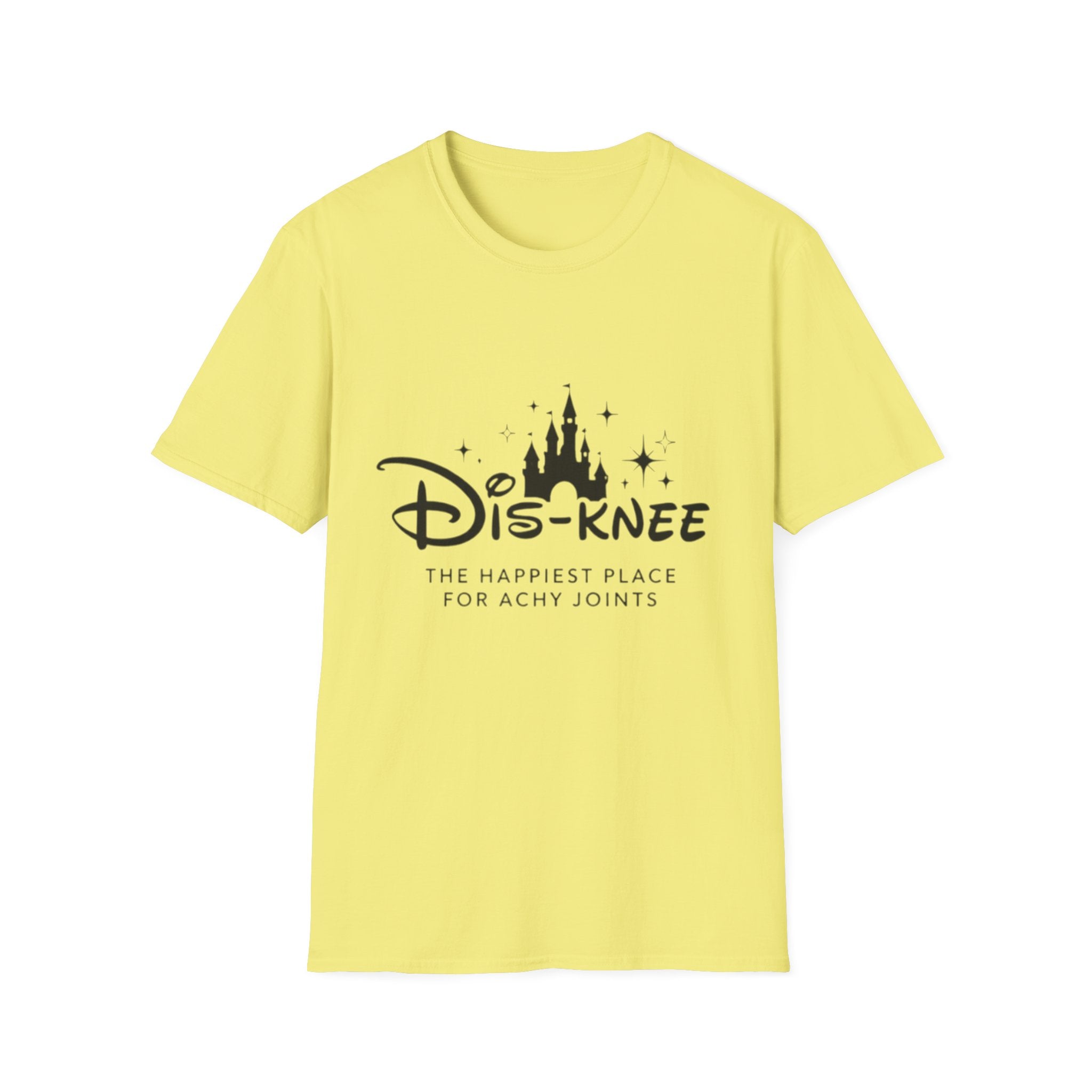 Dis-Knee T-Shirt — 'The Happiest Place for Achy Joints' Funny Arthritis Gift