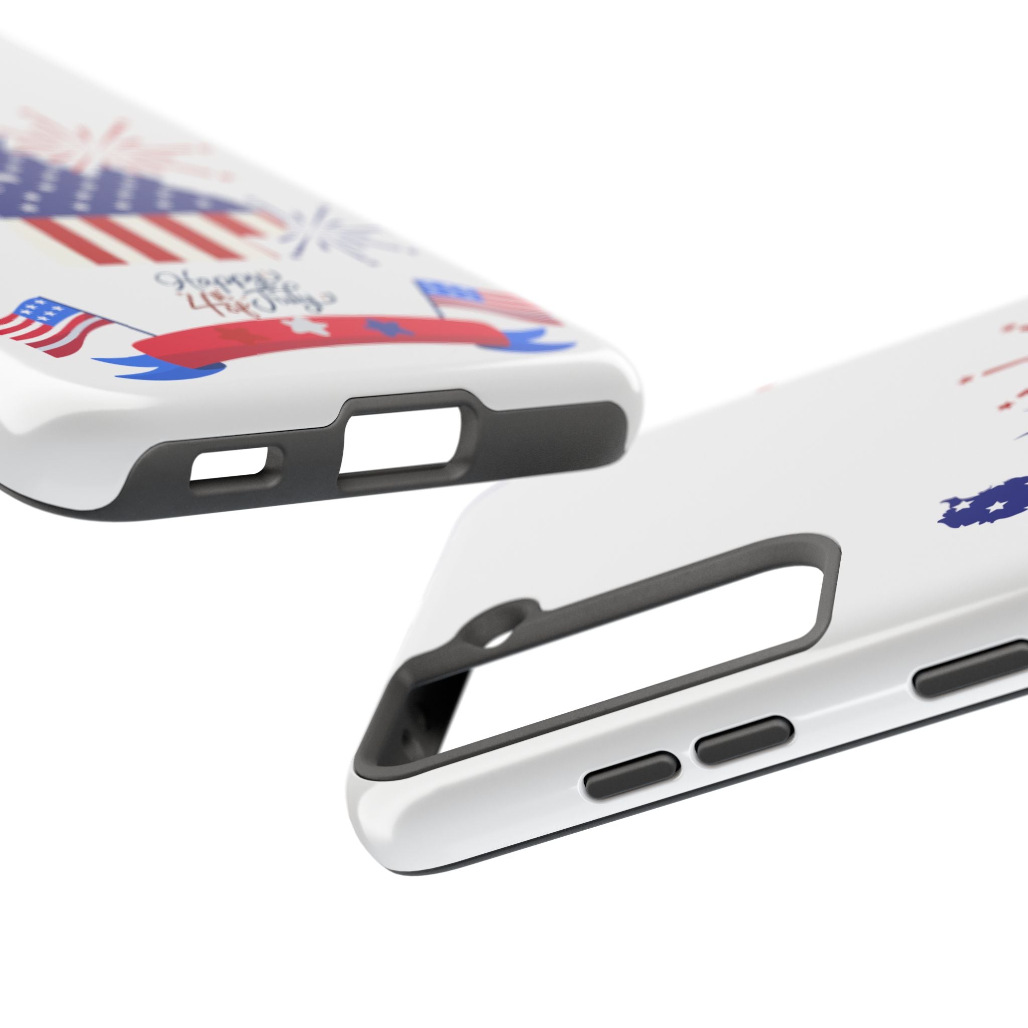 4th of July Tough Phone Case — Statue of Liberty USA Flag Design