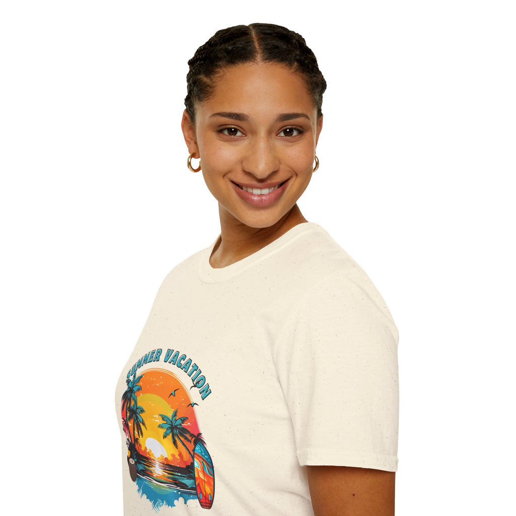 Summer Vacation Graphic T-Shirt