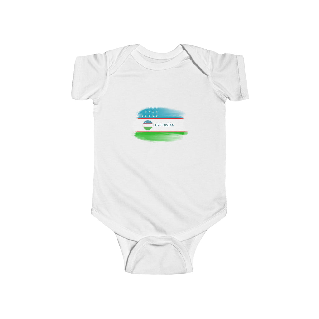 Uzbekistan Infant Fine Jersey Bodysuit