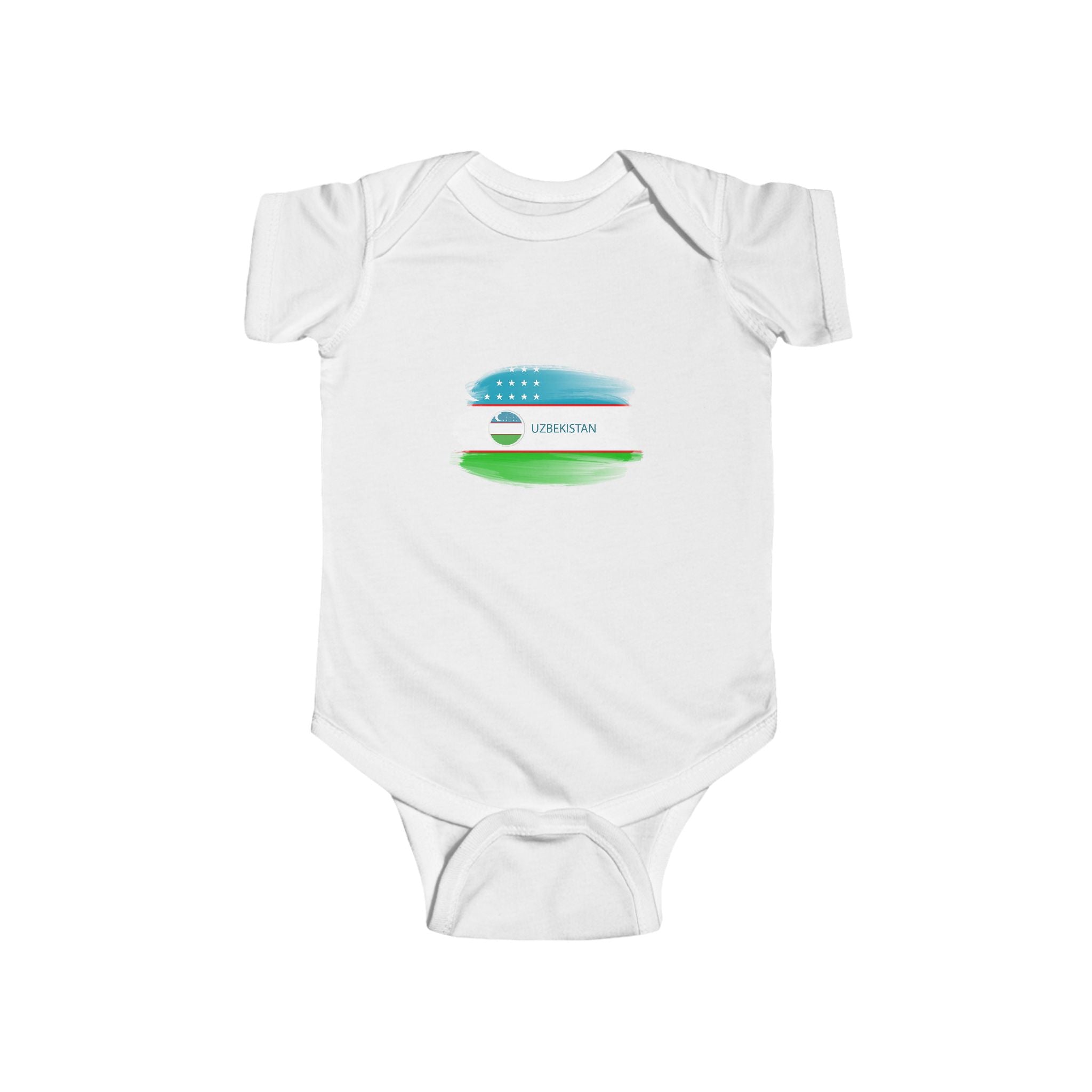 Uzbekistan Infant Fine Jersey Bodysuit