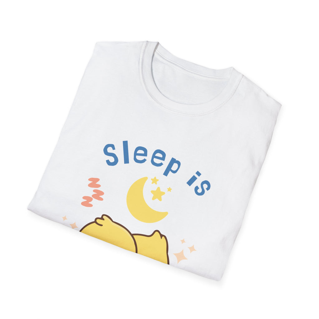 Sleep Is My Sport T-Shirt — Cute Sleeping Duck Graphic Tee