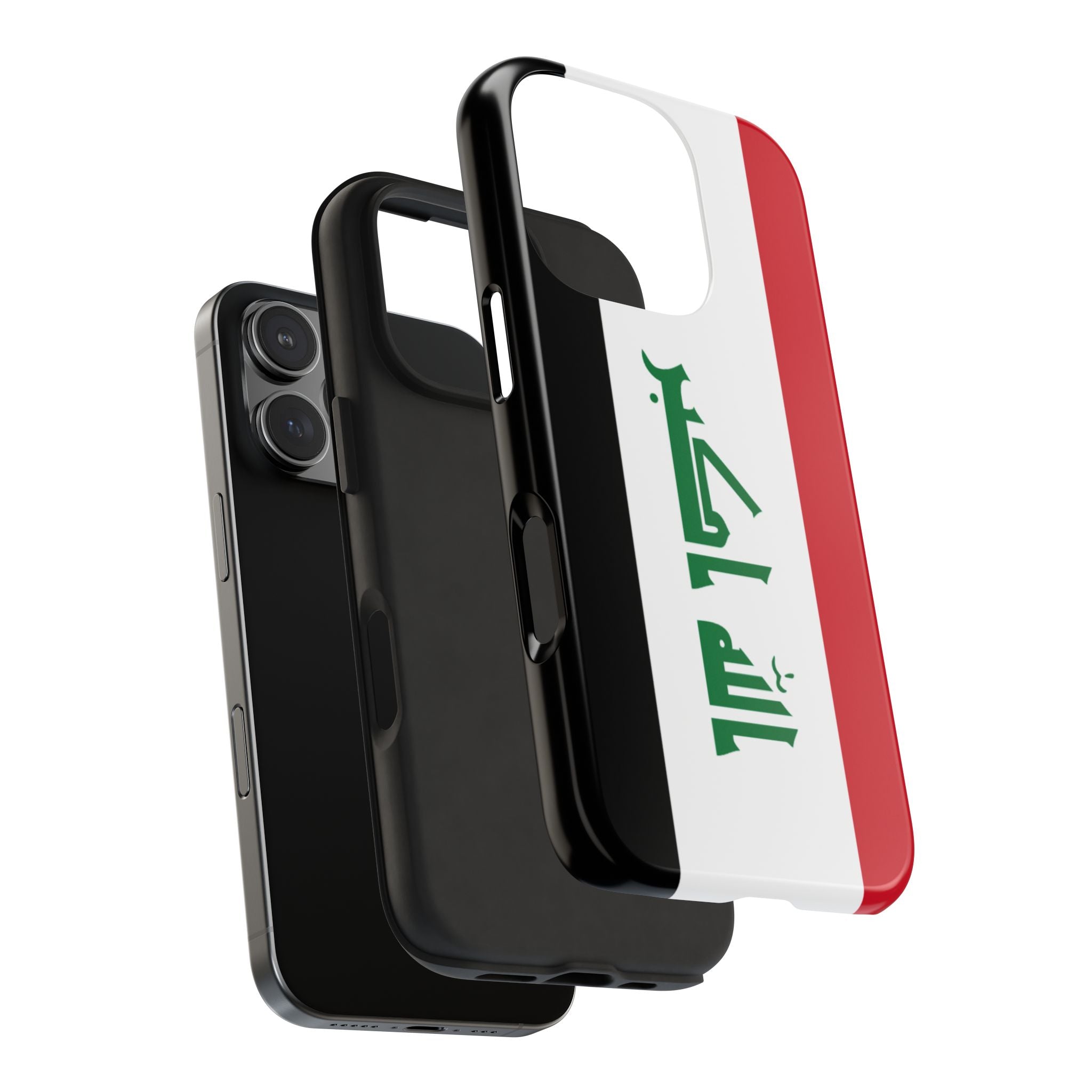 Iraq Flag Tough Phone Case — Durable Patriotic iPhone/Android Cover