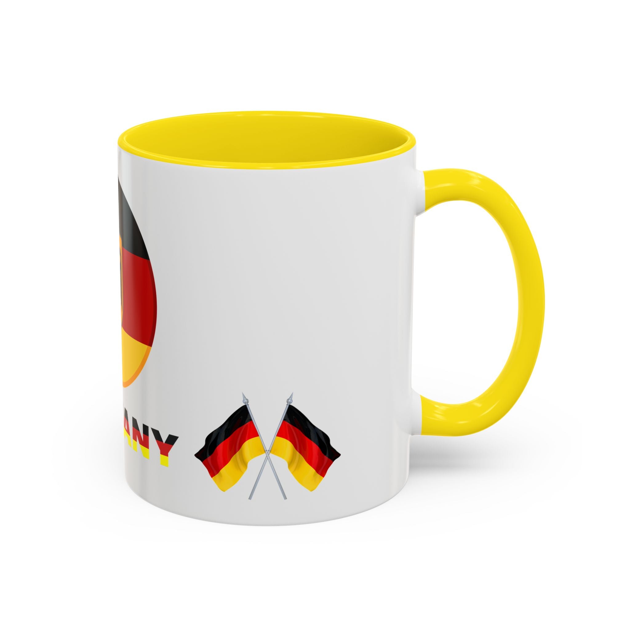 Germany Flag Coffee Mug — German Pride Accent Mug (11/15oz)