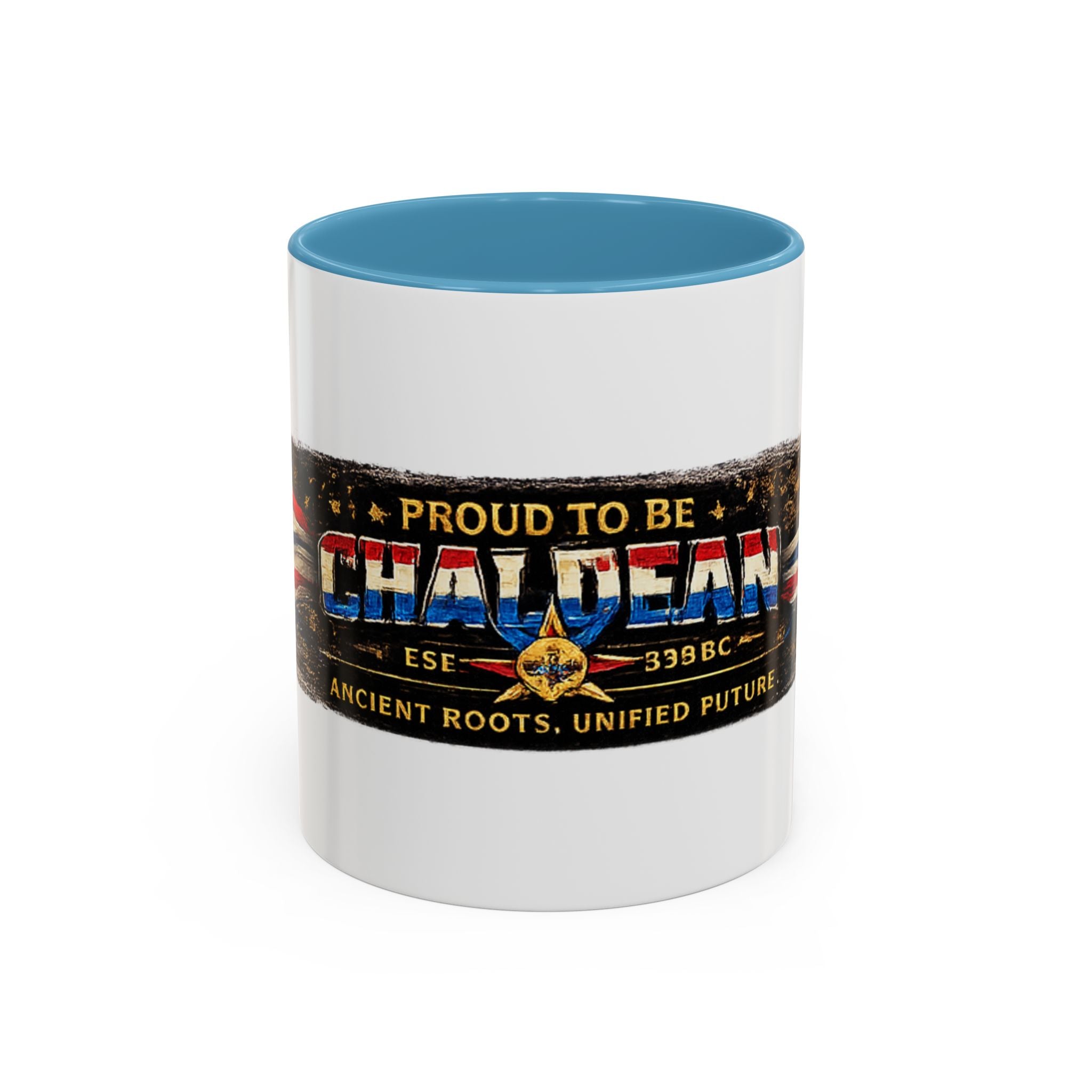Proud to Be Chaycean Accent Coffee Mug — Island Roots Flag Design (11oz)