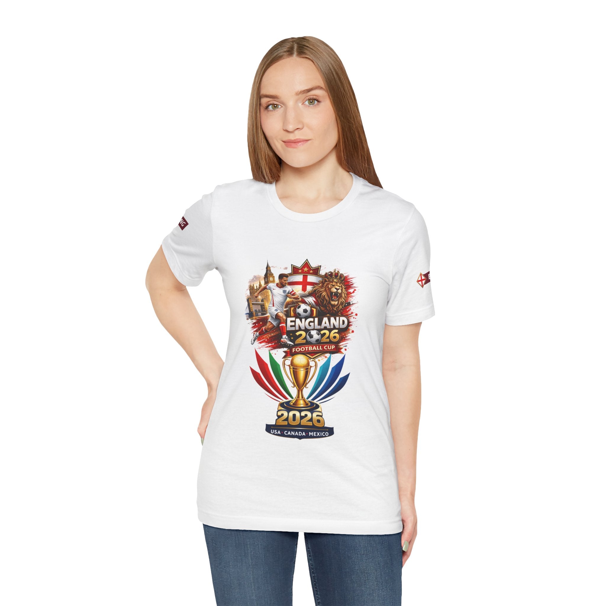 England 2026 Football Cup T-Shirt – Cup Pride Tee