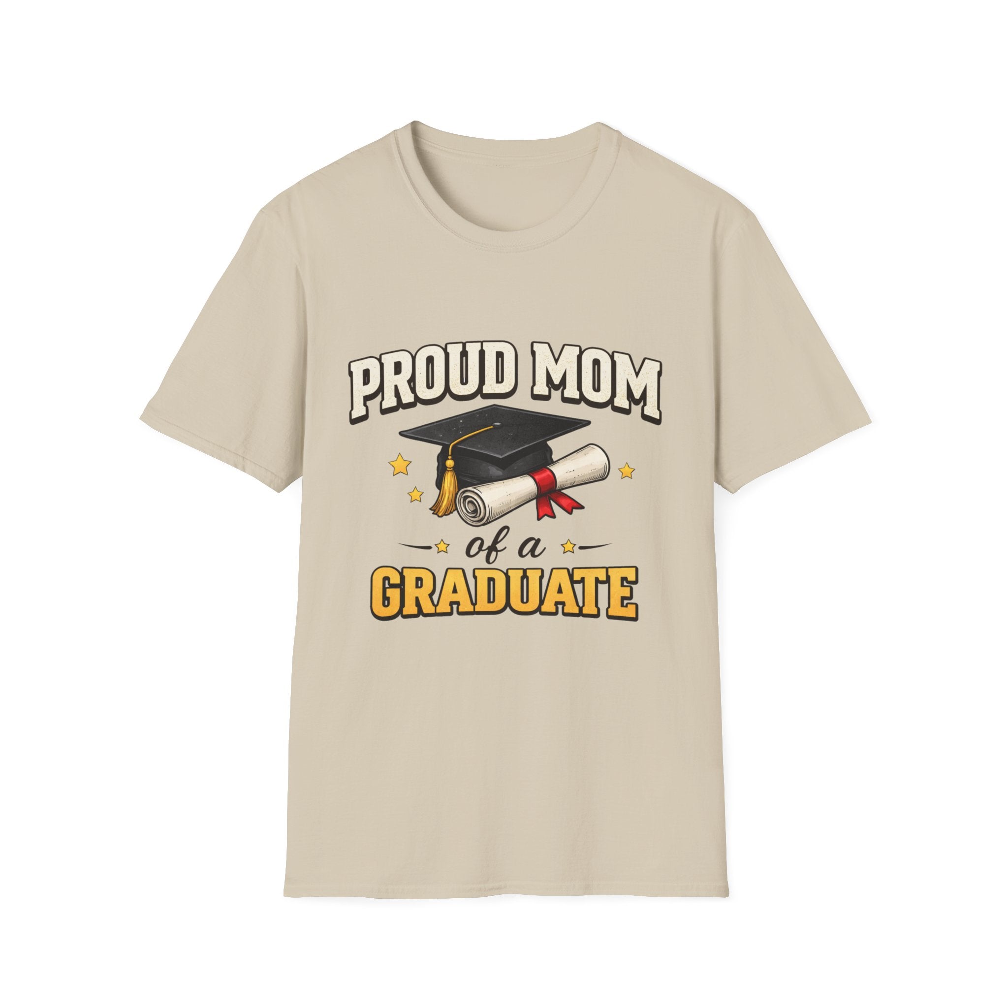 Proud Mom of a Graduate T-Shirt — Graduation Shirt for Mom
