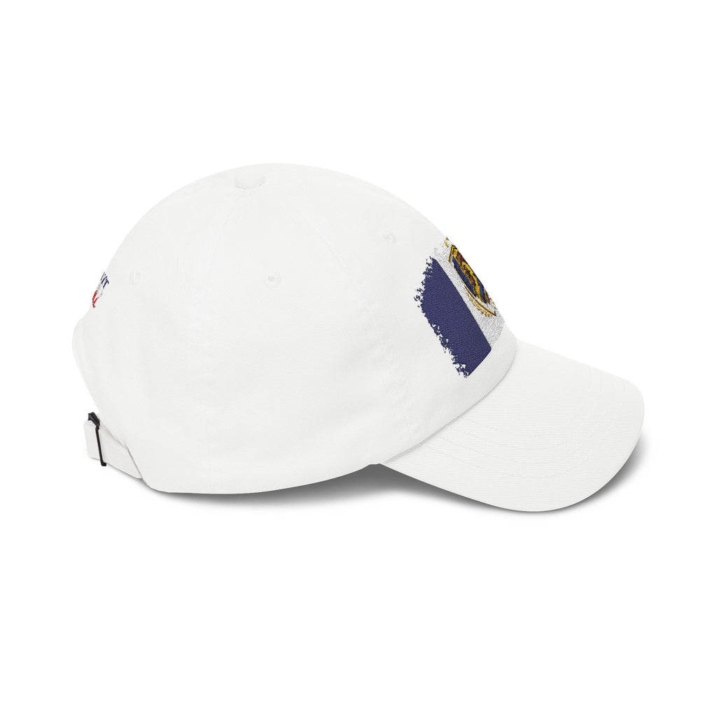 France Crest Dad Cap — Vintage French Flag Baseball Hat