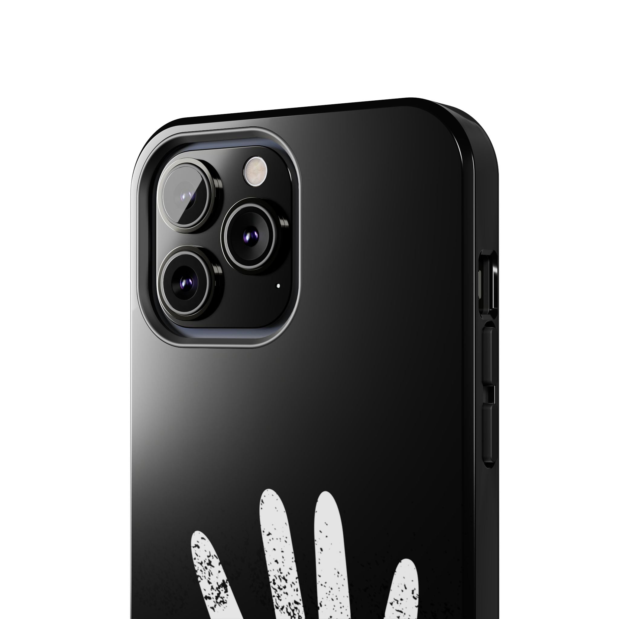 Phone Case — “Don’t Touch Me” Black Protective Tough Case