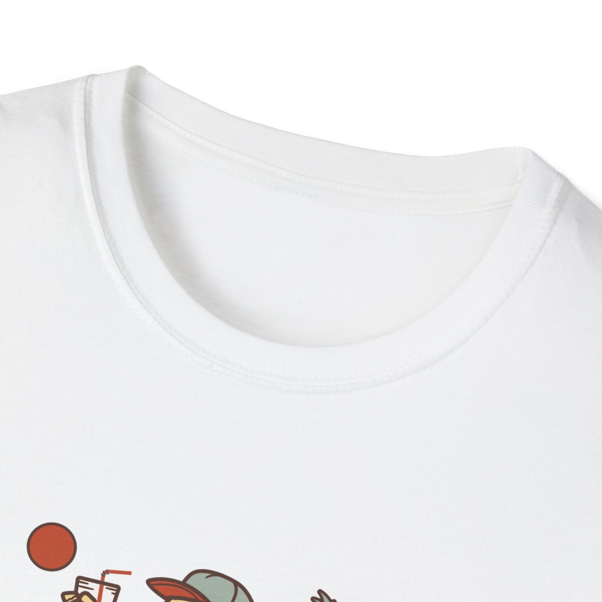 Hello Summer Skeleton T-Shirt — Retro Beach Vacation Tee