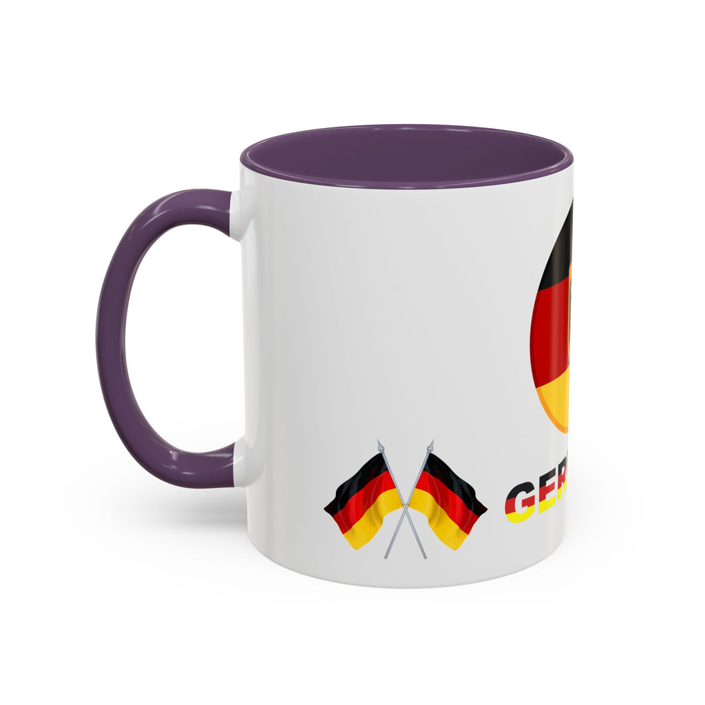 Germany Flag Coffee Mug — German Pride Accent Mug (11/15oz)