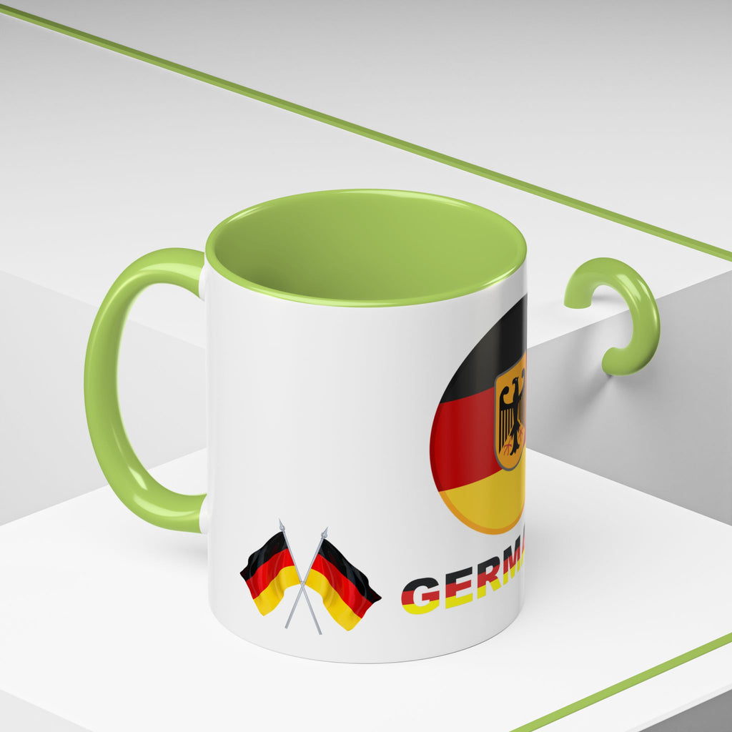 Germany Flag Coffee Mug — German Pride Accent Mug (11/15oz)