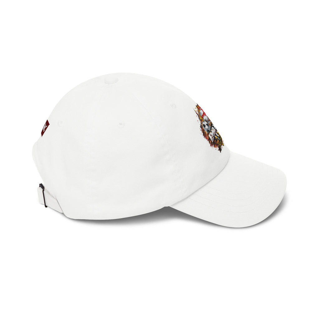 England 2026 Soccer Dad Cap — Embroidered Football Crest Baseball Hat