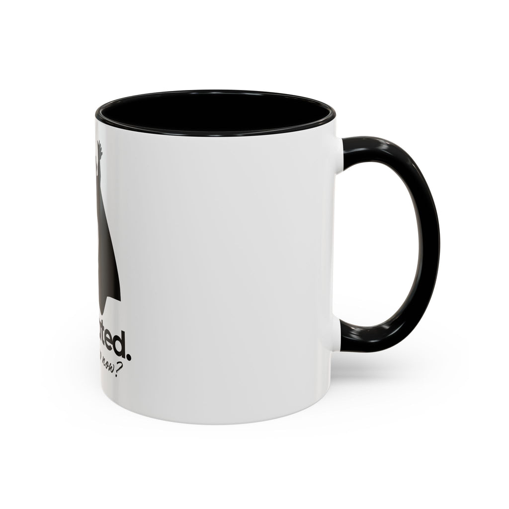 Graduation Coffee Mug — "graduated. Can I sleep now?" Accent Mug