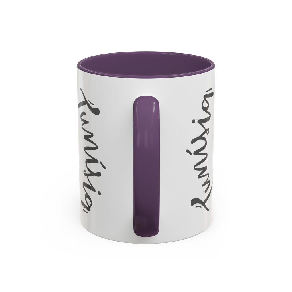 Tunisia Flag Accent Coffee Mug – Red Brushstroke Design (11/15oz)