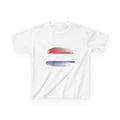 Netherlands 2026 Kids T-Shirt – Dutch Flag Brushstroke Soccer Supporter Tee