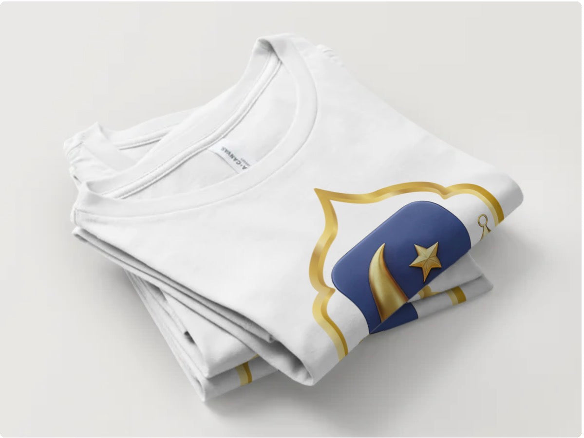 Eid Mubark gold & blue