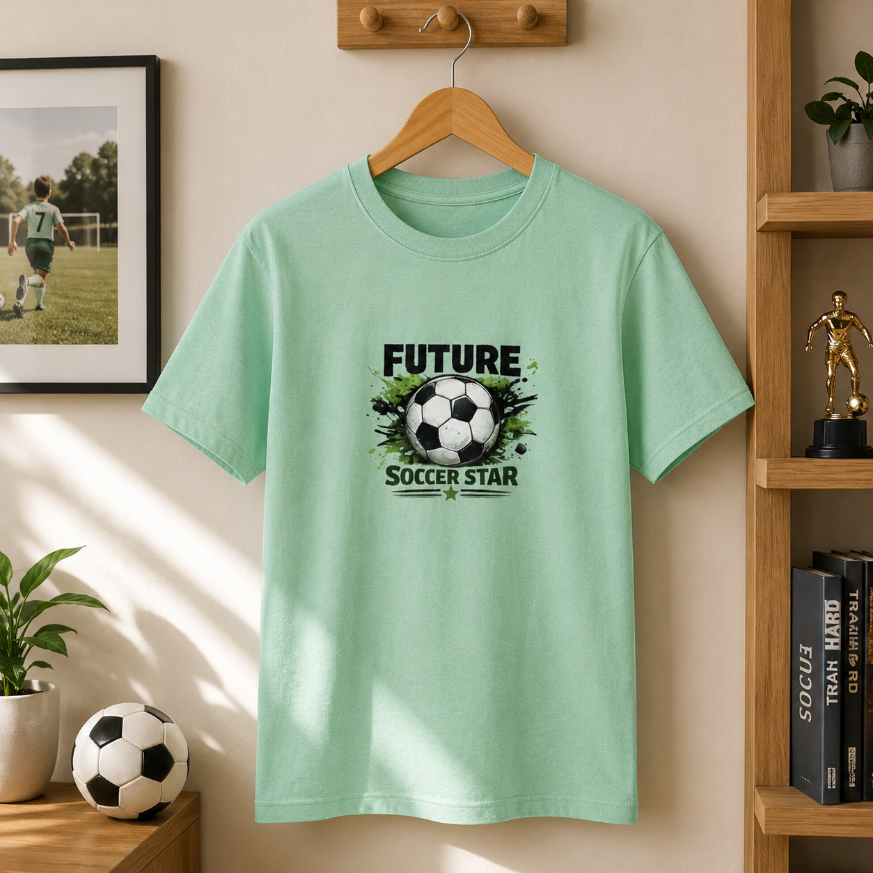 Future Soccer Star Youth T‑Shirt — Kids Soccer Shirt